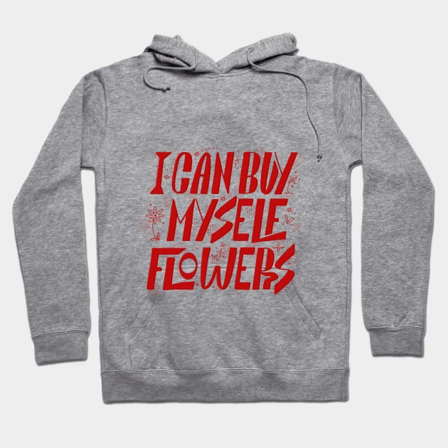 Miley Cyrus I can buy myself flowers Hoodie by by randa